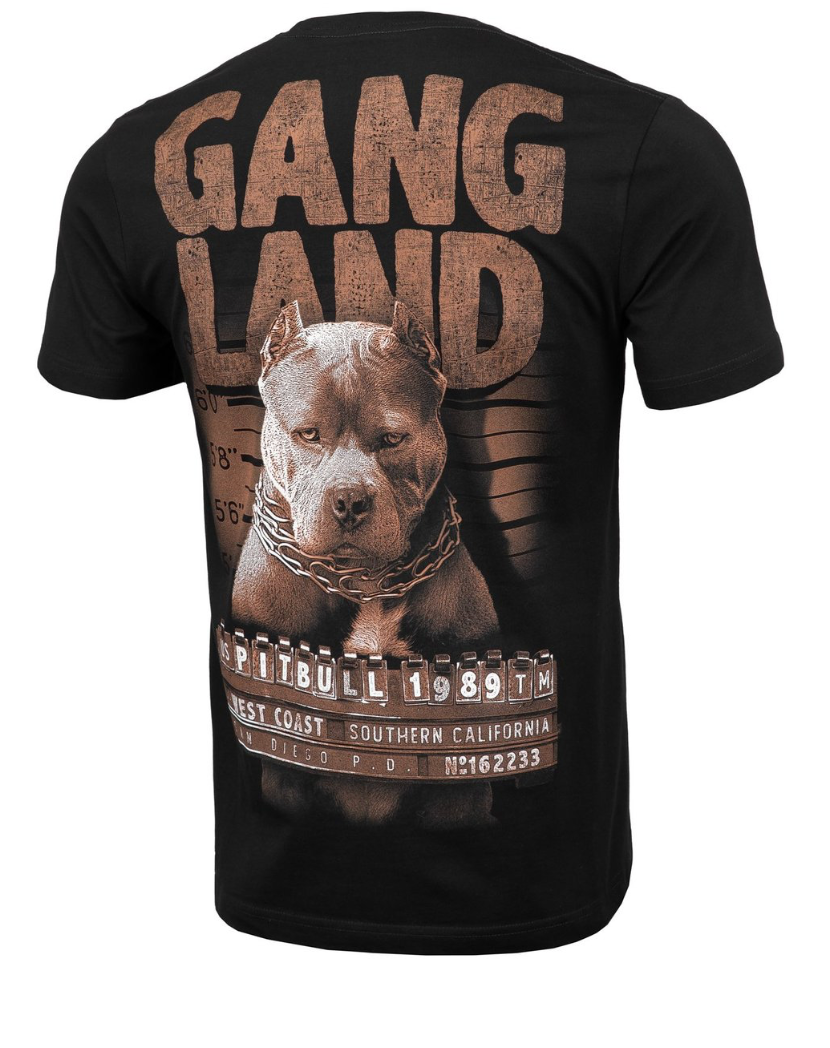 Pitbull Westcoast T-Shirt "Mugshot" no-limit-fitness-and-fight-shop.myshopify.com
