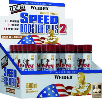 Joe Weider Speed Booster Plus 2, 20 x 25 ml Ampullen no-limit-fitness-and-fight-shop.myshopify.com