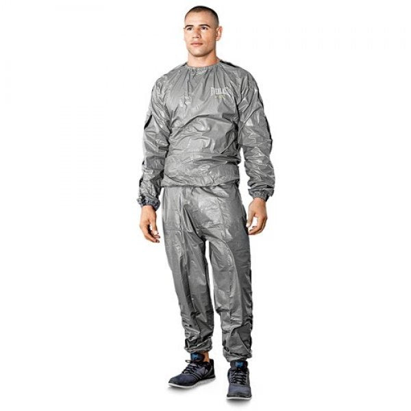 EVERLAST SCHWITZANZUG SAUNA SUIT GRAU no-limit-fitness-and-fight-shop.myshopify.com