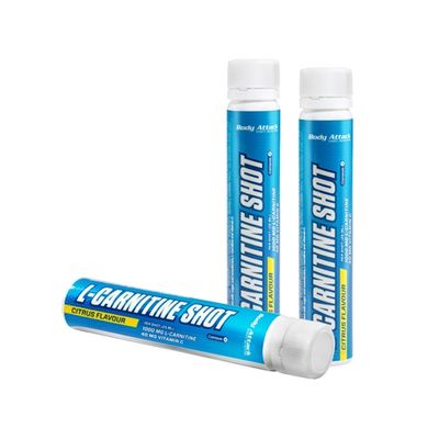Body Attack L-Carnitine Shots 20x25ml - Citrus Body Attack L-Carnitine Shots 20x25ml - Citrus