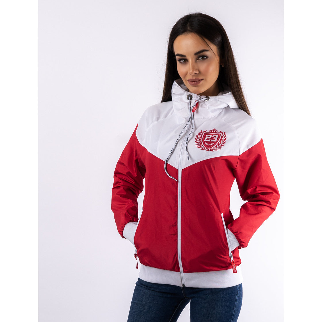Label 23 Frauen Windbreaker "Athl.Team" no-limit-fitness-and-fight-shop.myshopify.com