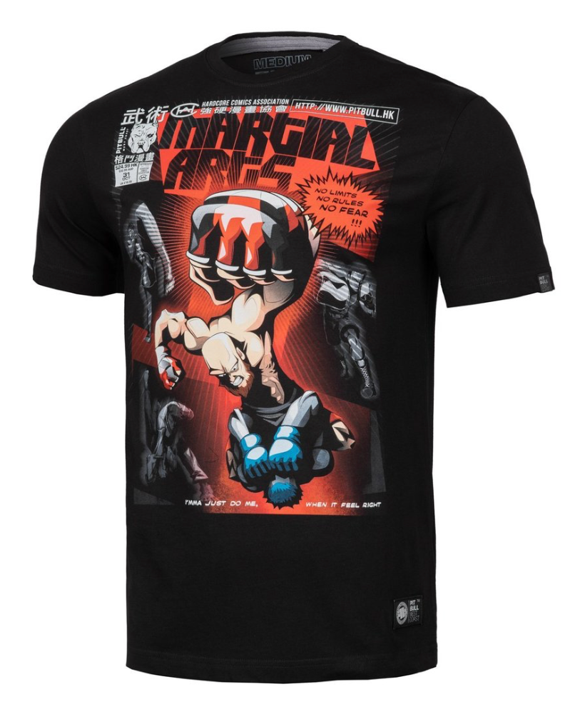 Pitbull Westcoast T-Shirt "Vale Tudo comics" no-limit-fitness-and-fight-shop.myshopify.com