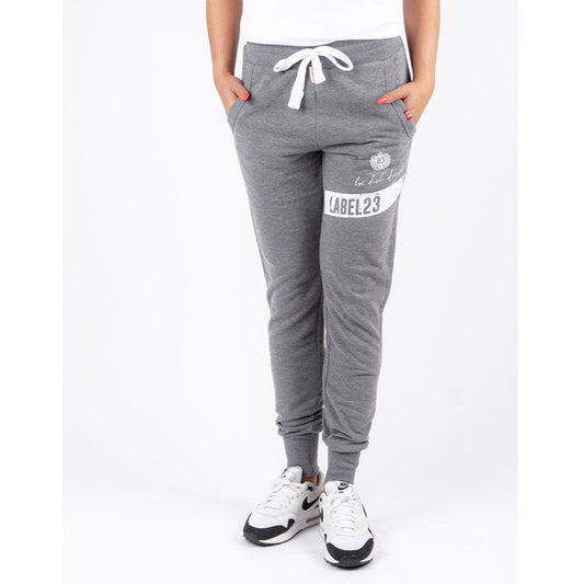 Label 23 Hose "BDD grau meliert" no-limit-fitness-and-fight-shop.myshopify.com