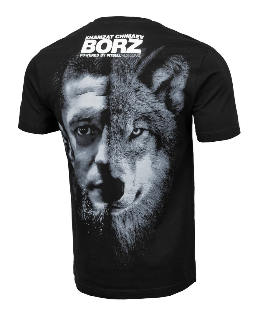 Pitbull Westcoast T-Shirt BORZ Khamzat Chimaev no-limit-fitness-and-fight-shop.myshopify.com