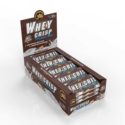 All Stars Whey Crisp Bar 25x 50g no-limit-fitness-and-fight-shop.myshopify.com