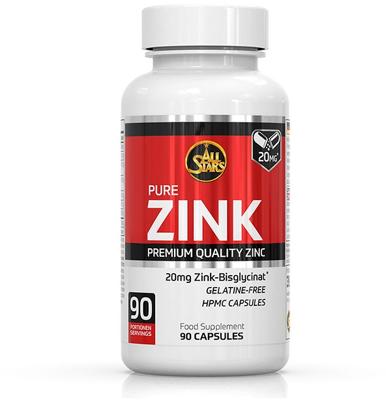 All Stars Zink, 90 Kapseln Dose no-limit-fitness-and-fight-shop.myshopify.com