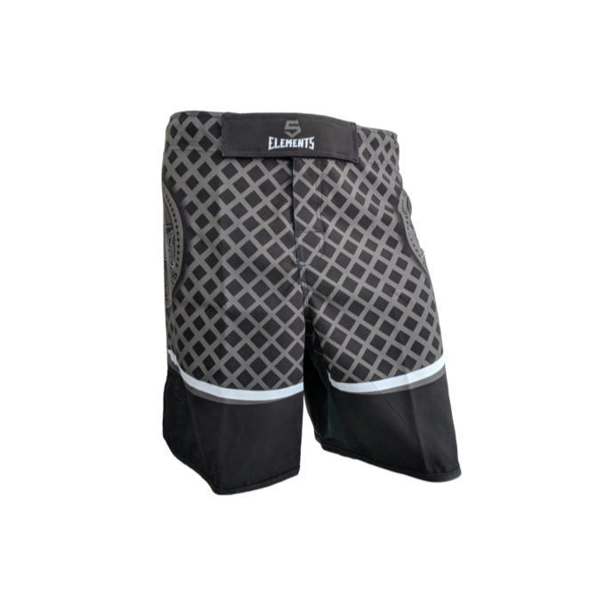 MMA Shorts grau no-limit-fitness-and-fight-shop.myshopify.com