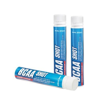 Body Attack BCAA Shots 20x25ml - Kirsche no-limit-fitness-and-fight-shop.myshopify.com