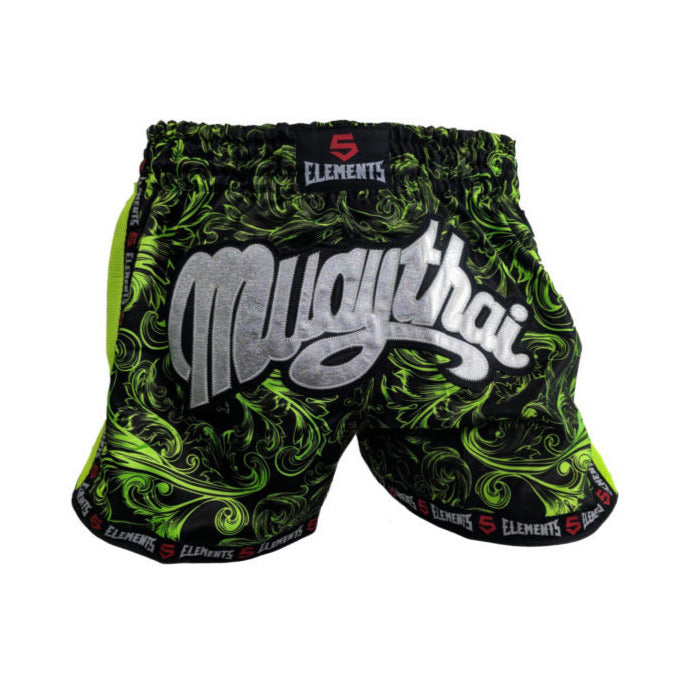 Muay Thai Shorts Grün no-limit-fitness-and-fight-shop.myshopify.com