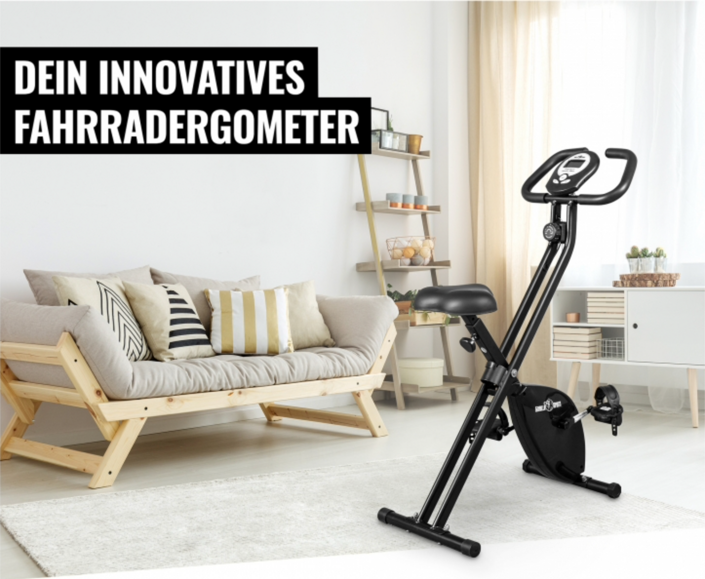 Ergometer Fahrrad X-Frame