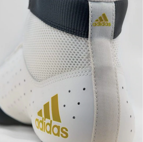 Ringerschuhe Adidas Mat Hog 2 Weiss Gold no-limit-fitness-and-fight-shop.myshopify.com