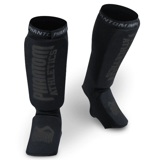 Schienbeinschutz Impact - Blackout Edition no-limit-fitness-and-fight-shop.myshopify.com