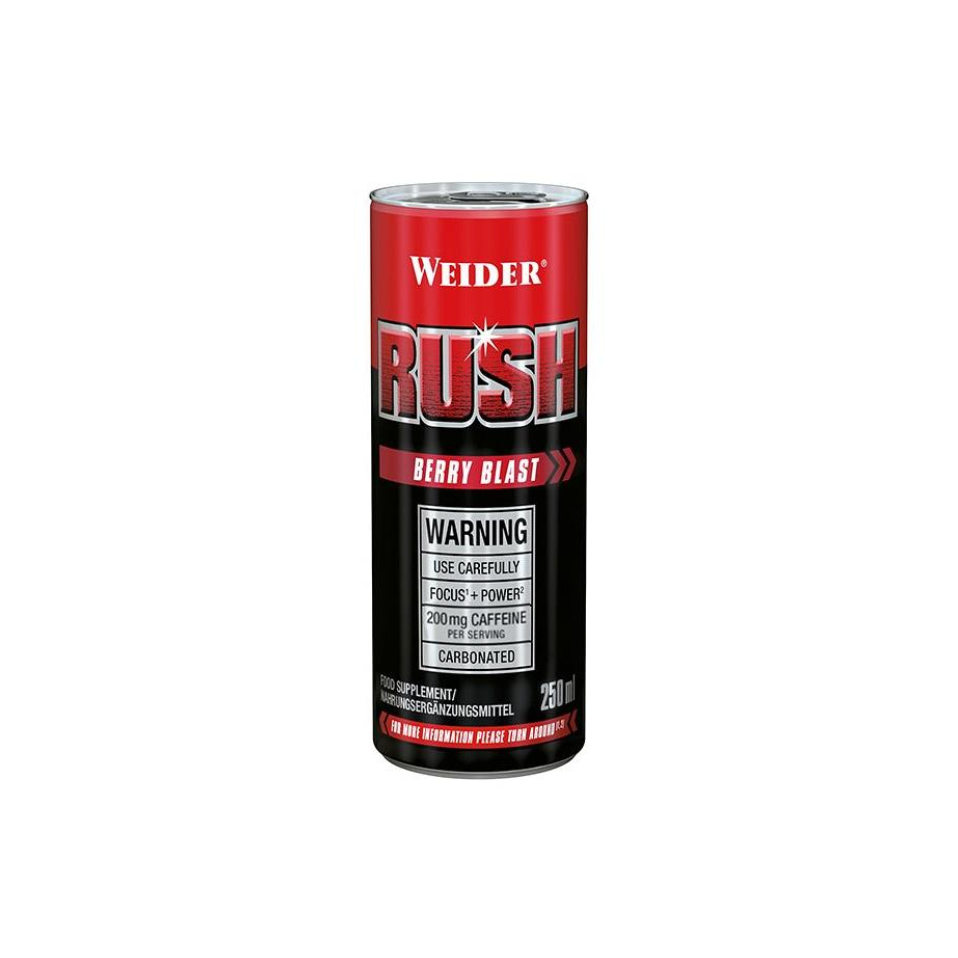 Joe Weider Rush RTD, 24 x 250 ml Dose (Pfandartikel)