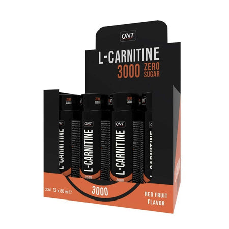QNT L-Carnitine 12x Shot 960ml no-limit-fitness-and-fight-shop.myshopify.com