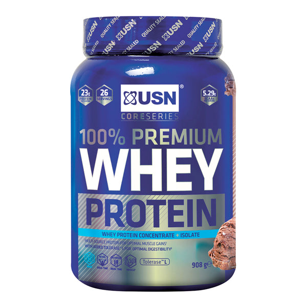USN 100% Premium Whey Protein 908g Dose no-limit-fitness-and-fight-shop.myshopify.com