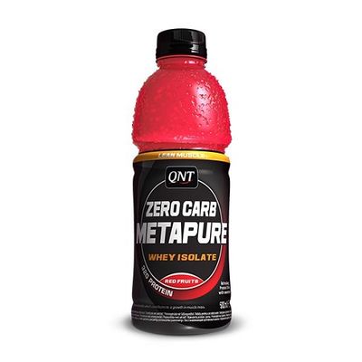 QNT METAPURE ZERO CARB DRINK (12x500ml) no-limit-fitness-and-fight-shop.myshopify.com