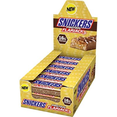 Snickers Protein Flapjack - 18x65g no-limit-fitness-and-fight-shop.myshopify.com