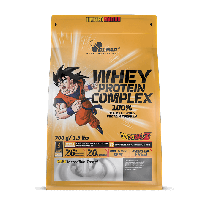 WHEY PROTEIN COMPLEX 100% DRAGON BALL Z - 700 G no-limit-fitness-and-fight-shop.myshopify.com