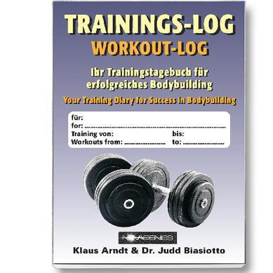 novagenics "Trainings-Log / Workout-Log" - Klaus Arndt & Dr. Judd Biasiotto no-limit-fitness-and-fight-shop.myshopify.com