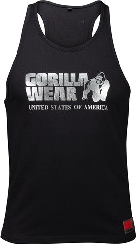 Gorilla Wear - Classic Tank top - Silver no-limit-fitness-and-fight-shop.myshopify.com