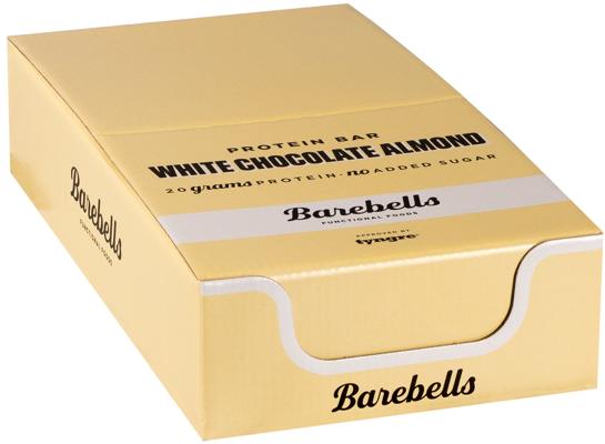 Barebells Protein Bar, 12 x 55 g Riegel, White Chocolate Almond no-limit-fitness-and-fight-shop.myshopify.com