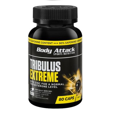 Body Attack Tribulus Extreme - 80 Caps no-limit-fitness-and-fight-shop.myshopify.com
