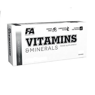FA Nutrition Performance Vitamins & Minerals 60 Tabl. no-limit-fitness-and-fight-shop.myshopify.com