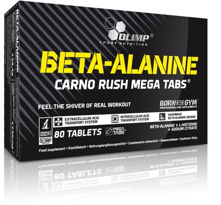 Olimp Beta-Alanine Carno Rush Mega Tabs, 80 Tabletten no-limit-fitness-and-fight-shop.myshopify.com