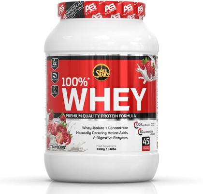 All Stars 100% Whey Protein, 1360 g Dose no-limit-fitness-and-fight-shop.myshopify.com