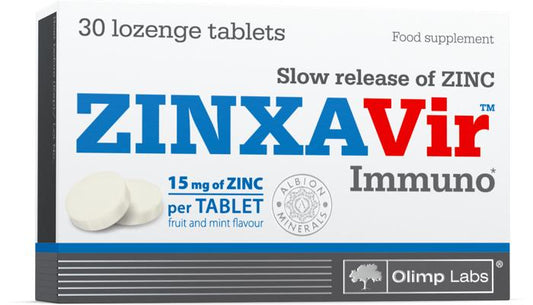 Olimp ZINXAVir Immuno Zink, 30 Lutschtabletten, Fruit & Mint no-limit-fitness-and-fight-shop.myshopify.com