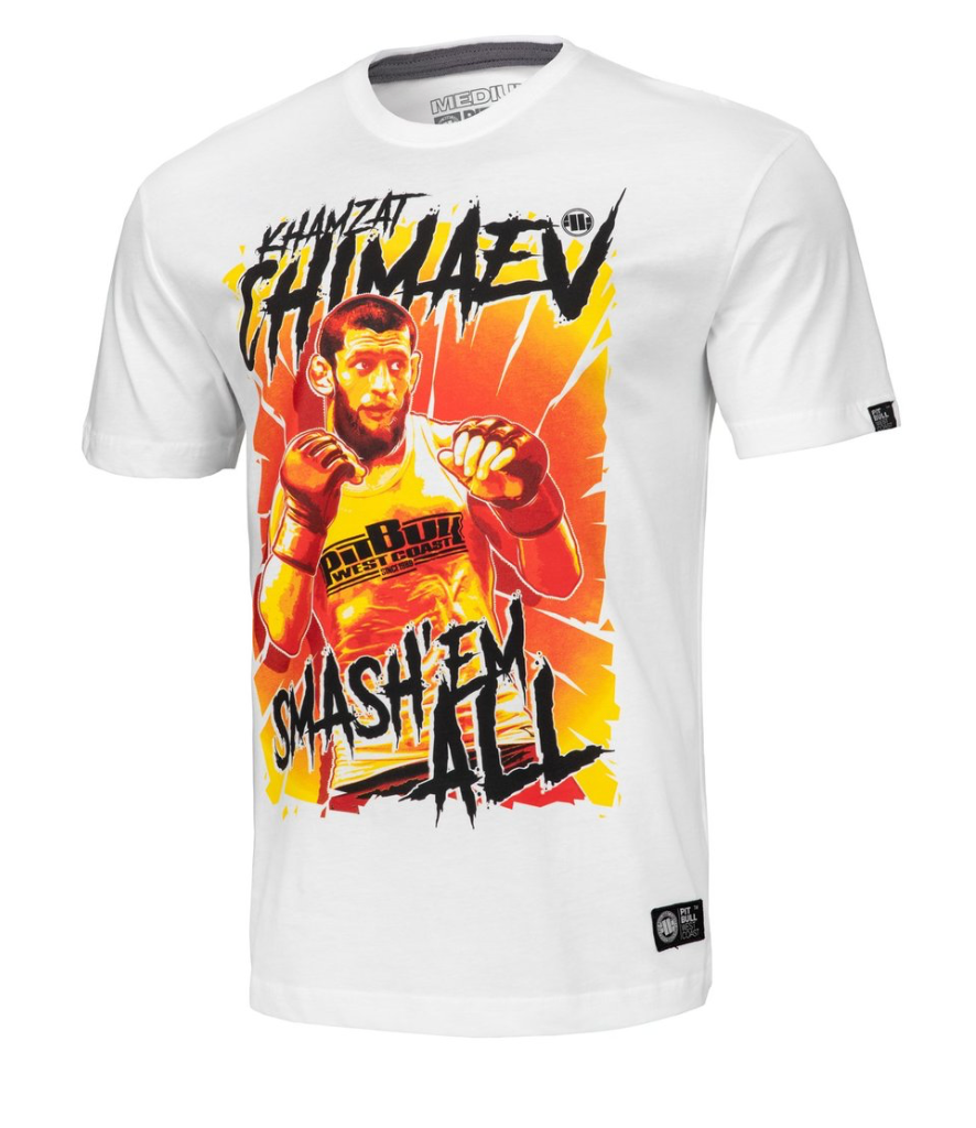 Pitbull Westcoast T-Shirt "Khamzat Chimaev" no-limit-fitness-and-fight-shop.myshopify.com