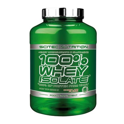 Scitec Nutrition 100% Whey Isolate, 2000 g Dose no-limit-fitness-and-fight-shop.myshopify.com