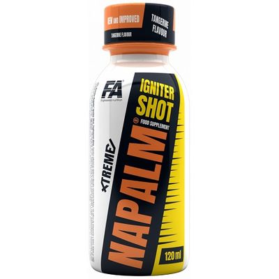 FA Nutrition Xtreme Napalm Igniter Shot 120ml no-limit-fitness-and-fight-shop.myshopify.com