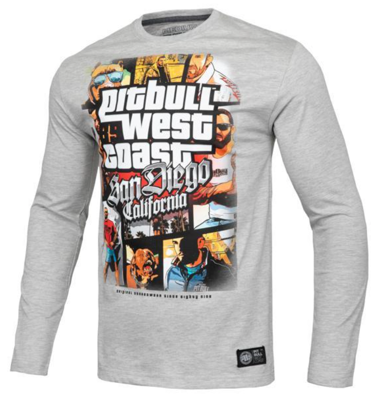 Pitbull Westcoast Longsleeve "Most wanted" no-limit-fitness-and-fight-shop.myshopify.com