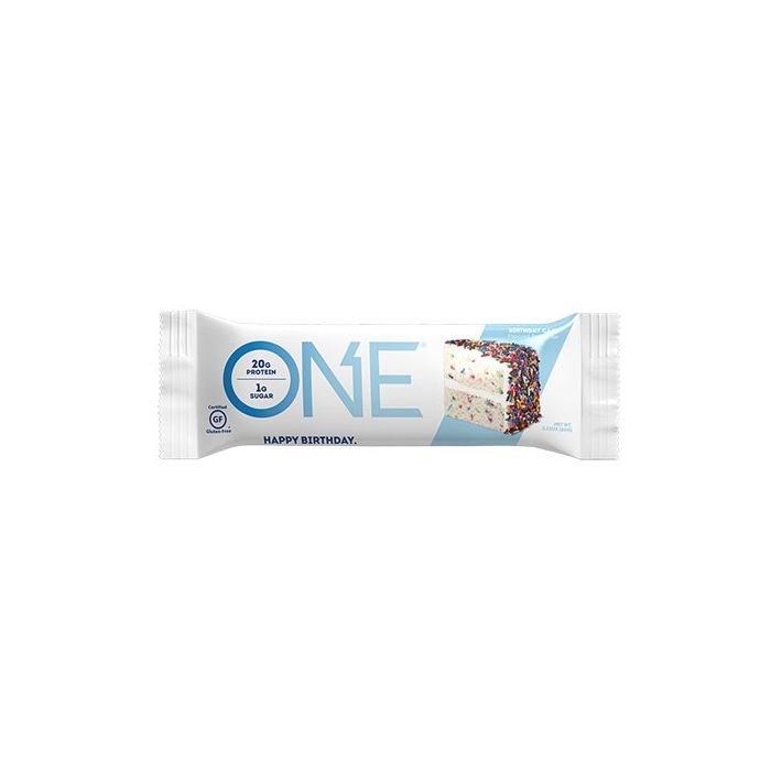 OhYeah One Bar Riegel 12x 60g - Birthday Cake no-limit-fitness-and-fight-shop.myshopify.com