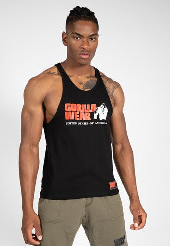 Gorilla Wear - Classic Tank Top - Black no-limit-fitness-and-fight-shop.myshopify.com