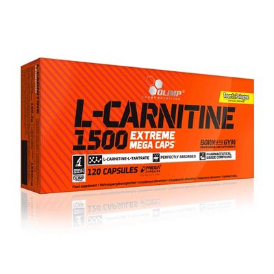 Olimp L-Carnitine 1500 Extreme Mega Caps, 120 Kapseln no-limit-fitness-and-fight-shop.myshopify.com
