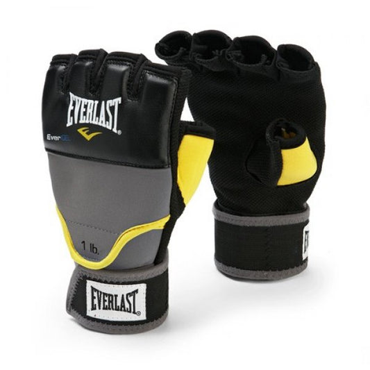 EVERLAST INNENHANDSCHUH WEIGHTED GRAU/SCHWARZ no-limit-fitness-and-fight-shop.myshopify.com