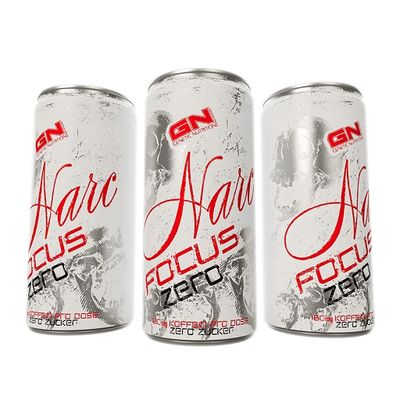 GN Narc Focus Zero - 24x 250ml Dosen no-limit-fitness-and-fight-shop.myshopify.com