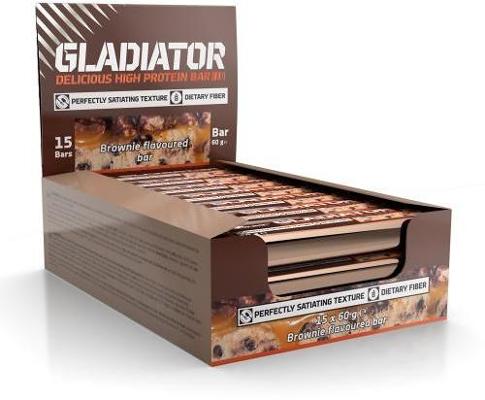 Olimp Gladiator Bar, 15 x 60 g Riegel no-limit-fitness-and-fight-shop.myshopify.com