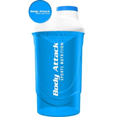 Body Attack Protein Shaker 600ml no-limit-fitness-and-fight-shop.myshopify.com