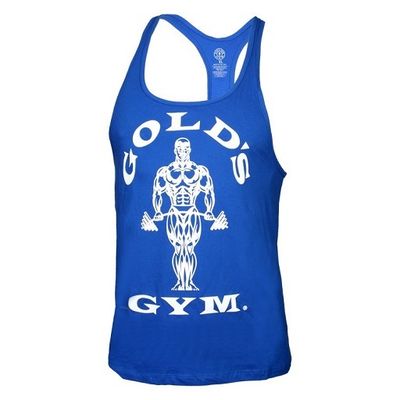 Gold´s Gym Classic Stringer Tank Top - Blau no-limit-fitness-and-fight-shop.myshopify.com