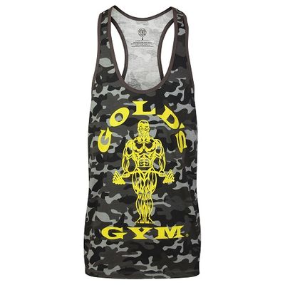 Gold´s Gym Muscle Tank Camo - black no-limit-fitness-and-fight-shop.myshopify.com