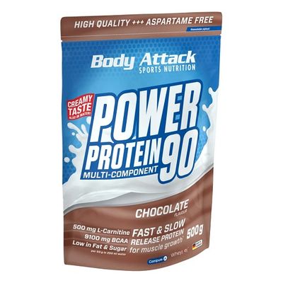 Body Attack Power Protein 90 500g no-limit-fitness-and-fight-shop.myshopify.com