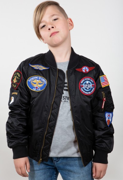 Alpha MA 1 Patch Kids