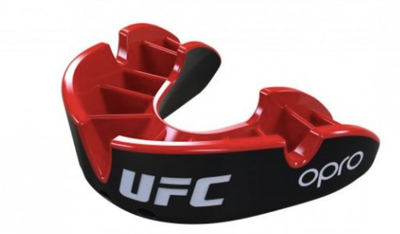 OPRO "UFC" Zahnschutz Silver - Black/Red, Senior no-limit-fitness-and-fight-shop.myshopify.com
