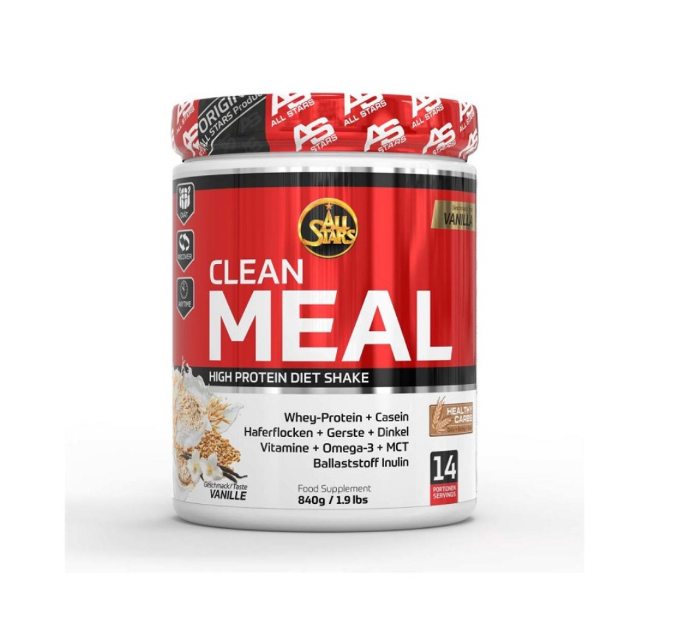 All Stars Clean Meal High Protein Diet Shake, 840 g Dose