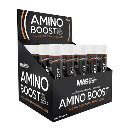 QNT Amino Boost 20 Shots 500ml no-limit-fitness-and-fight-shop.myshopify.com